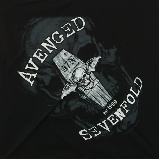 Avenged Sevenfold Avenged Sevenfold Overshadowed Bandana Black Walmart Com Walmart Com