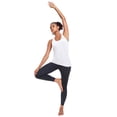 thumbnail image 2 of TELALEO Womens Workout Yoga Tank Top Running Athletic Sleeveless Shirts 5 Pack,Black/Grey/White/Blue/Green,Size S, 2 of 7