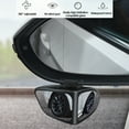 thumbnail image 4 of 360° Rotation Mirror Universal Car Blind Spot Mirror Double-sided Glass 360° Rotatable Suv Truck Auto Wide Angle Left Right Rearview Wing Mirror, 4 of 8