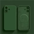 thumbnail image 1 of For Apple iPhone Case 16 15 Pro Max Liquid Silicone  For Magsafe Phone Protection 14 13 12 Plus Mini Funda Accessory, 1 of 3