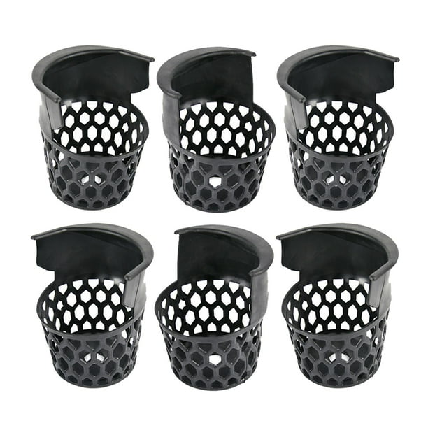 Juego de 6 bolsillos de billar para mesa de billar, cestas de billar, almacenamiento fácil de limpiar, entretenimiento en el hogar resistente, bolsill shamjiam Bolsillo de billar