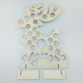 thumbnail image 4 of 1pc Christmas Wood Countdown Board Calendar Notes Reminding Shelf Chocolate Rack Adornment (Elk), 4 of 9