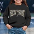 thumbnail image 2 of TOWED22 Cute Graphic Sweatshirts for Teen Girls Oversized Hoodies Crewneck Long Sleeve Pullover Tops,3Y, 2 of 4