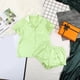 thumbnail image 2 of Gibobby camisón para mujer Pijamas de Seda para Mujer Ropa de Dormir de Manga Corta Ropa de Dormir con Botones de satén Conjunto de Pantalones Cortos de 2 Piezas S XXL (Verde, M), 2 of 5