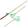 thumbnail image 2 of Mini Fishing Rod Set for Dollhouse Decoration - Green, 2 of 3