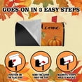 thumbnail image 4 of Welcome Fall Pumpkin Magnetic Mailbox Cover Standard Size 18" x 21" - Autumn Harvest Thanksgiving Brown for Home Garden Yard Post Letter Box, 4 of 6
