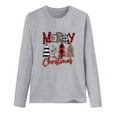 thumbnail image 4 of JGTDBPO Ugly Christmas Sweater For Women Funny Cute Printed Graphic Tshirt Plus Size Pullover Sweartshirt Sweatshirt Christmas Graphic Crew-Neck Long Sleeve Fashion Printed Loose Blouse Holiday Tops, 4 of 4