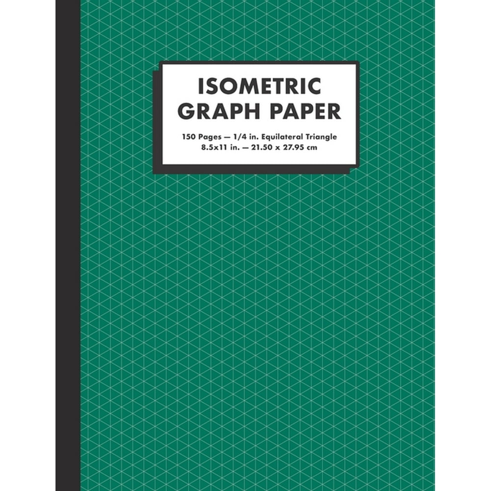 Isometric Notebooks Isometric Graph Paper 1/4 In. Equilateral