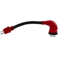 thumbnail image 3 of Valterra Power Cord Adapter A10-1550D90 Mighty Cord; For Connecting RV Power Inlet To Standard Power Source; 15 Amp Male To 50 Amp Female; 15 Amp; Detachable; 90 Degree Female Locking Connectors, 3 of 5
