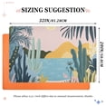 thumbnail image 6 of Yayeee Doormat for Indoor Entrance 32" x 20" Non Slippery Floor Rug, Boho Style Sun, 6 of 8