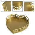 thumbnail image 4 of Fruit Plate Ornament Living Room Pallet Home Decoration Tray Gold Color - Middle, 4 of 6