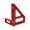 A003- Red, variant on Woodworking 45° and 90° Angle Ruler - Aluminum Alloy Black Measuring Tool with Clear Scales for Woodworking, Carpentry, DIY Projects