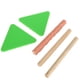 thumbnail image 5 of Percha para loros, soporte triangular, barra de arenisca (color del soporte lateral aleatorio), 5 of 14