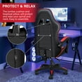 thumbnail image 5 of YSSOA Gaming Chair, Office Chair High Back Computer Chair Leather Executive Ergonomic with Headrest and Lumbar Support, 5 of 7