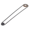 thumbnail image 3 of Kit de piñón de cadena 410 de acero de 114 eslabones con rueda libre de 24 dientes y conector, juego de piñón de 13 dientes para bicicleta y scooter., 3 of 14