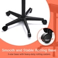thumbnail image 7 of TASALON Salon Tray on Wheels - Aluminum Instrument Tattoo Tray with Wheels - Adjustable Salon Service Rolling Tray Hairstylist Hairdresser Cart with Wheels - Hairstylist Cart - Black, 7 of 7