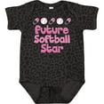 thumbnail image 3 of Inktastic Future Softball Star Girls Baby Bodysuit, 3 of 5