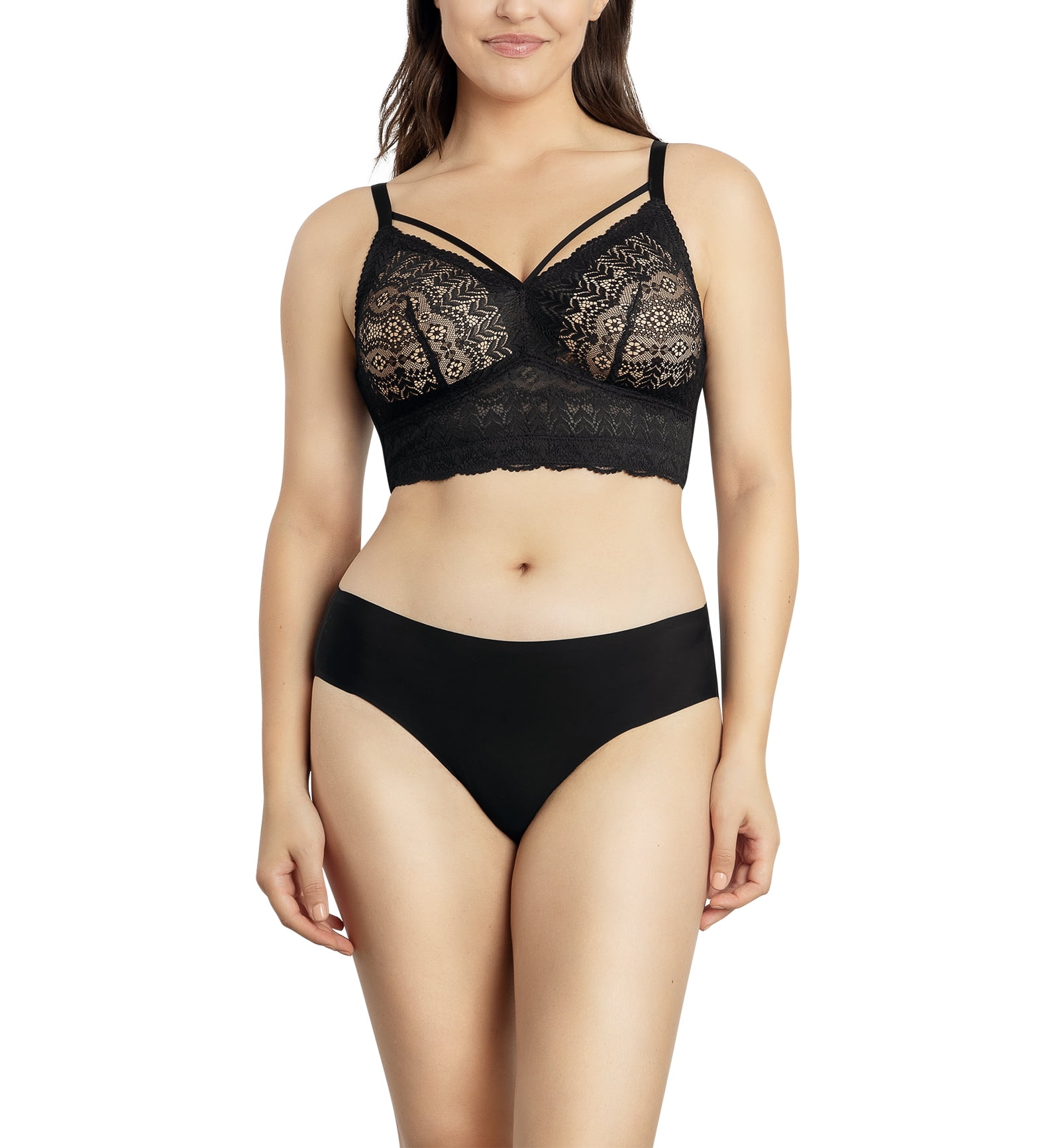 PARFAIT Mia Lace P5951 Women's Full Busted Lightly Padded Wire Free Bra :  : Clothing, Shoes & Accessories