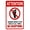 Warning Sign 1, variant on Slow Blind Corner Proceed with Caution Aluminum Sign - 8"x12", Caution Warning Decor for Roads, Intersections, Residential Zones