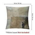 thumbnail image 4 of BANET Beige and Grey Throw Pillow Covers  Brown Abstract Art Painting Aesthetic Modern Square Decorative Pillow Covers Soft Throw Pillows for Couch Sofa Bedroom, Set of 2 12x12in, 4 of 7
