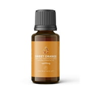 Aquableu Therapy Grade Natural Sweet Orange Oil - 100% Pure and Undiluted Essential Oil - Soothes Acne & Arthritis, Improves Mood and Reduces Anxiety – 1oz