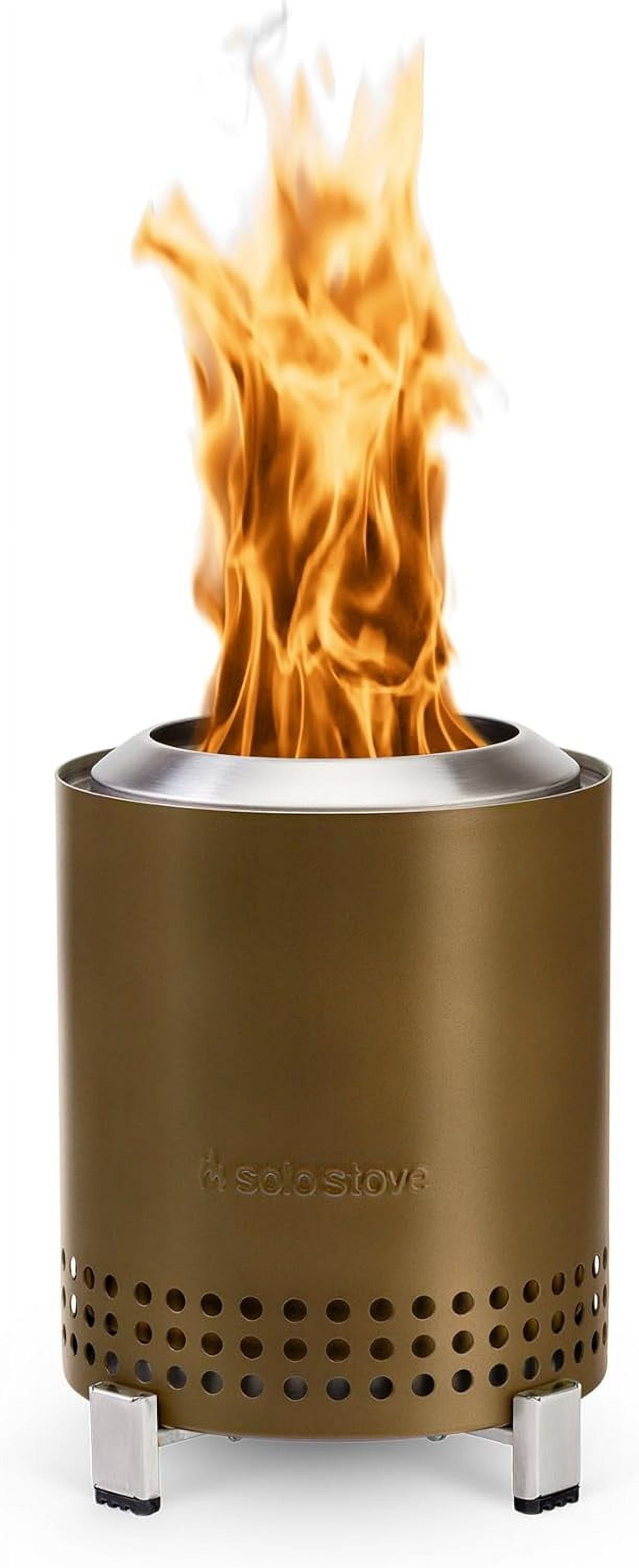 Solo Stove Bonfire 2.0: Portable Small Wood Fireplace Big Yard