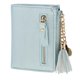 thumbnail image 1 of s de mujer suaves Monedas Porta lves Cartera de cuero con cremallera Bolso de mano Monedero Regalo para Niñas Azul Baoblaze Cartera de Pearl Lustre, 1 of 8