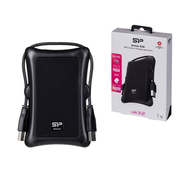 Silicon Power Armor A30 Disque Dur Externe 1 To Noir