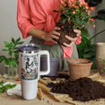 thumbnail image 2 of 40oz Tumbler with Handle & Straw Lid - Vacuum Insulated, Leakproof Stainless Steel Travel Mug - Plant Lover Gift for Women & Gardener Accessories, 2 of 6