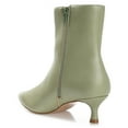 thumbnail image 5 of Journee Womens Arely Pointed Toe Kitten Heel Ankle Booties, Widths Available, 5 of 10