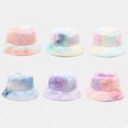 thumbnail image 6 of Lovely Rainbow Color Plush Basin Hat Warm Wild Outdoor Soft Thicken Fall Winter, 6 of 21