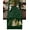 Green, variant on Black Christmas Tree Dresser Scarf Farmhouse, Dining Table Decorations for Wedding/Parties, Xmas Tree Winter Snowflake Table Runner 36 Inches Long for Kitchen Dining, 13 x 36 In