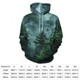 thumbnail image 2 of Nature Forest 3d Sweatshirts Hoodie Fashion Casual Personality Men's Women Street Hoodie Pullovers Long Sleeve Comfortable Top, 2 of 6
