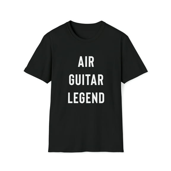 Funny T-Shirt, Air Guitar Legend, Guitar Player Gift, Gag Gift, Guitarist