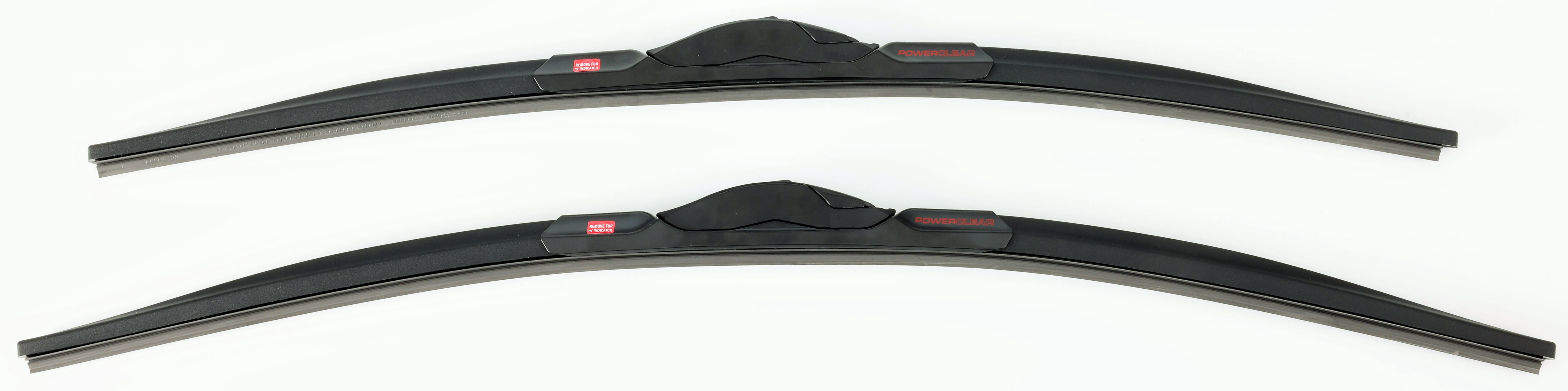 PowerClear by PowerStop PCK-2422-1 Front 24" + 22" Windshield Wiper Blade Set J-Hook Type For Chrysler 200, Toyota Land Cruiser, Nissan TITAN, Ford Flex, Mitsubishi Eclipse [Model Specific]