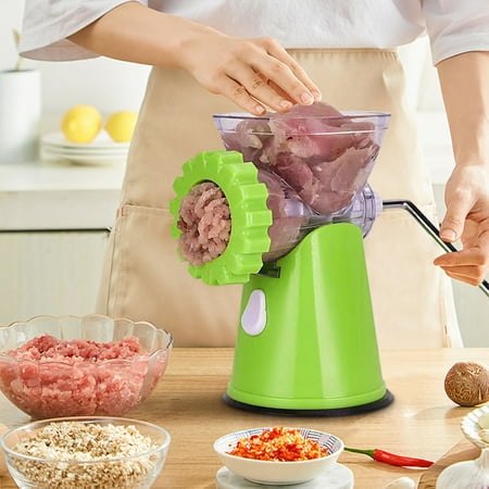 

Manual Meat Grinder Sausage Maker Food Grade Meat Grinder with Heavy Duty Suction Base Easy to Clean Ideal for Homemade Sausages and Ground Meat