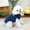 Navy Blue, variant on Small Dog Winter Warm 2-Legged Clothes - Harness-Friendly Outfit for Yorkshire Terrier, Teddy, Maltese