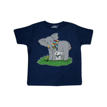 

Inktastic Autism Support Elephants Gift Toddler Boy or Toddler Girl T-Shirt