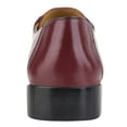 thumbnail image 6 of LIBERTYZENO Men Leather Formal Oxford Dress Shoes, Burgundy, 13, 6 of 7