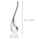 thumbnail image 2 of GOOHOCHY 4 cucharas de acero inoxidable para caviar, cucharas de esferificación y cucharas ranuradas, 2 of 7