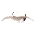 thumbnail image 4 of Ozark Trails Soft Plastic Saltwater Shrimp Bait Fishing Lures, 2-Pack in Fish Attracting Colors. Silver Color, 4 of 10