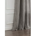 thumbnail image 3 of Dainty Home Single Light Filtering Grommet Curtain Panel, Crushed Taffeta, 54"x84", 3 of 5