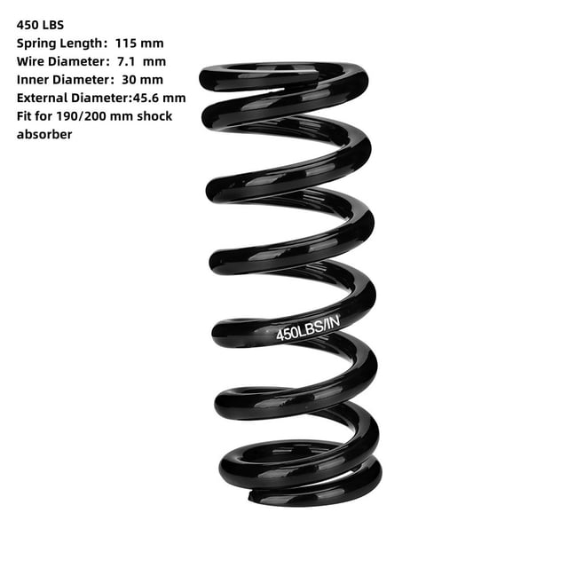 Amortisseur à Ressort 350-650 LBS KS 291R 260 Absorption des Chocs Couleur Noire Performance Durable Maintien de la Performance