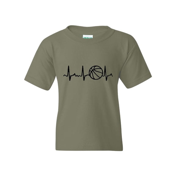 Big Boys T-Shirts and Tank Tops - Basketball Heartbeat