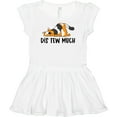 thumbnail image 3 of Inktastic Napping Dis Tew Much Longhair Calico Cat Girls Baby Dress, 3 of 5