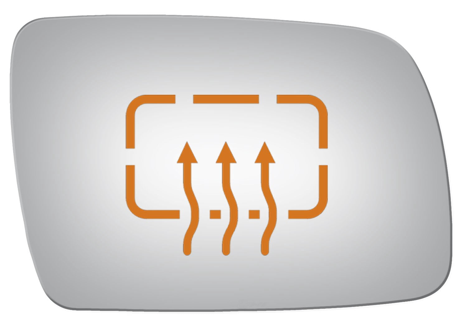 Burco Side View Mirror Replacement Glass - Clear Glass - 3235H