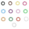 thumbnail image 2 of Full Circular Tooth Interlocking Stretch Comb Flexible Crystal Circle Crystal Circle Comb Combs Hairband Holder Head Band Banquet Hairstyling Green, 2 of 6