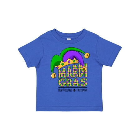 

Inktastic Mardi Gras New Orleans Louisiana Jester Hat Gift Toddler Boy or Toddler Girl T-Shirt