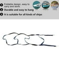 thumbnail image 4 of Marine Rope Ladder, Nylon Boarding Ladder Foldable Nonslip Portable  For Yachts Kayaks Inflatable Boats, 4 of 9
