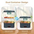 thumbnail image 5 of RKSTN Electric Lunch Boxes Hot Household Stainless Steel Lunch Box 1.8L Display Function Car Insulation Plug In Lunch Box kitchen gadgets, 5 of 5